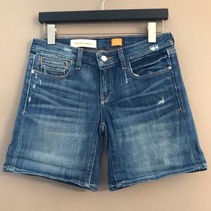 🐲💙 Anthropologie Pilcro an the letter press denim shorts